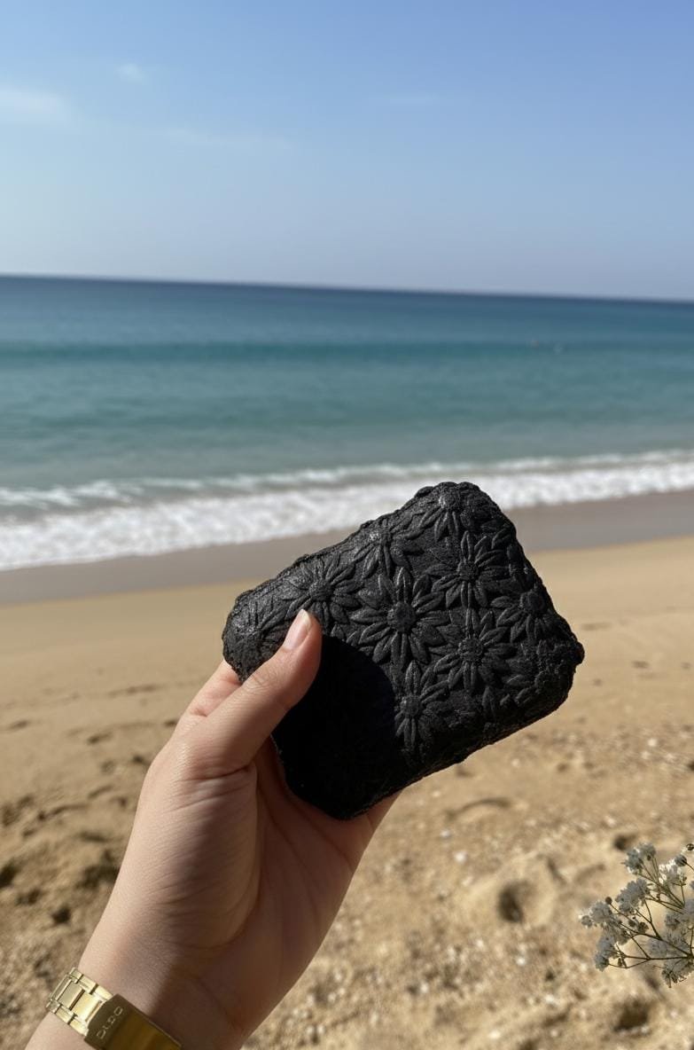 صابونة الفحم – من برند أم سعود - الصورة 2